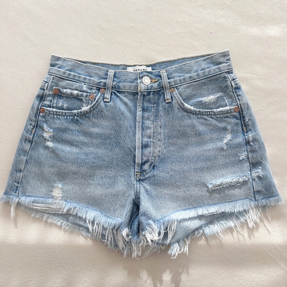 AGOLDE Parker Vintage Cut Off Jean Short - Picture 6 of 9